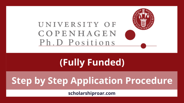 University of Copenhagen PhD Positions 2023