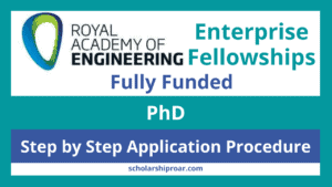 Royal Academy of Engineering Enterprise Fellowships
