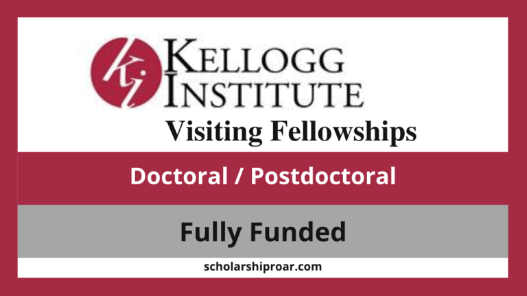 Kellogg Institute Visiting Fellowships 2024 | USA