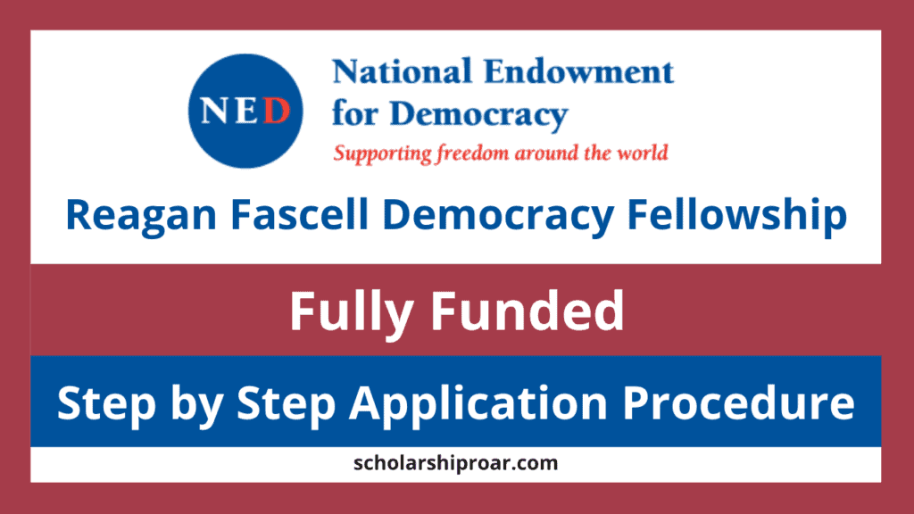 Reagan Fascell Democracy Fellowship