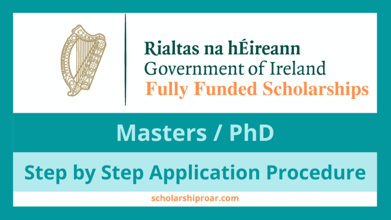 Government of Ireland Scholarship 2024 (Fully Funded)