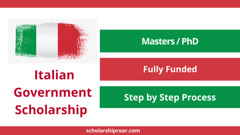 Italian Government Scholarship 2024 (Application Process)
