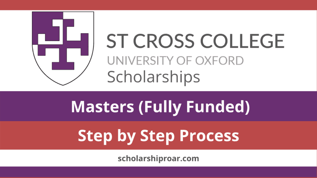 St Cross College Scholarship