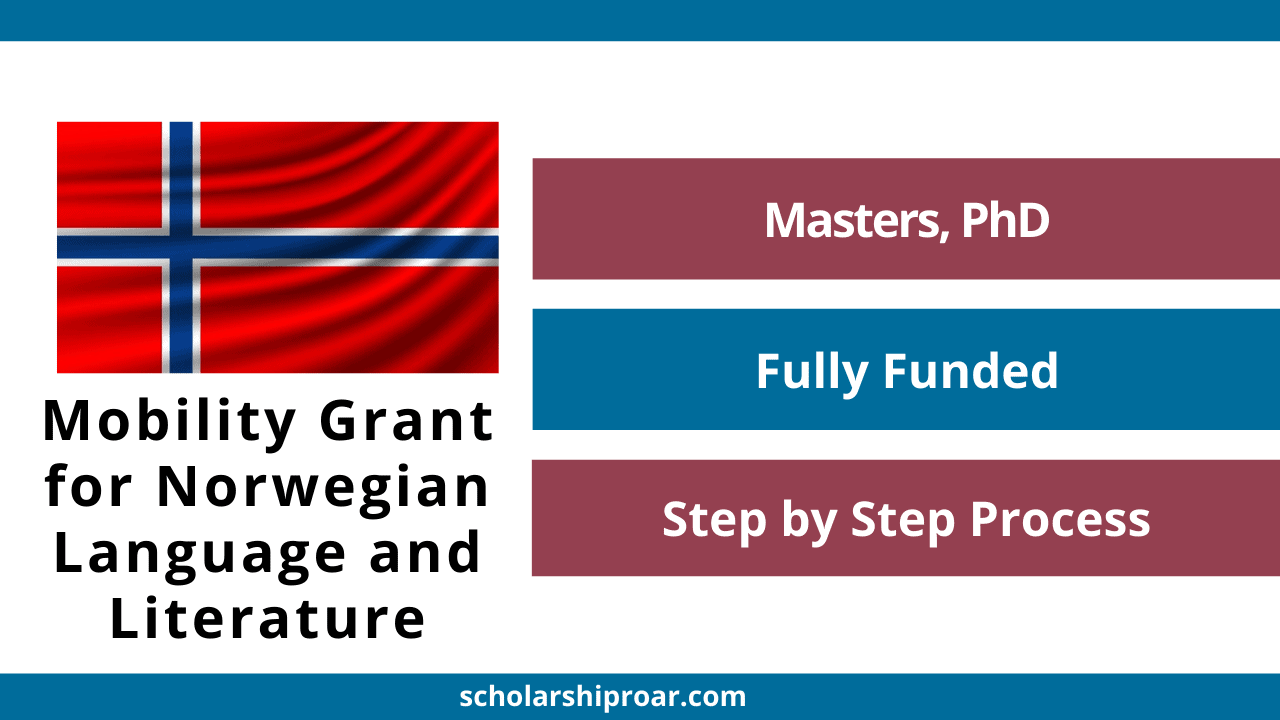 Mobility Grant for Norwegian Language and Literature
