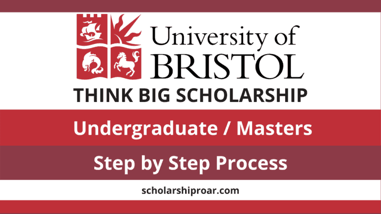 University of Bristol Think Big Scholarship 2024
