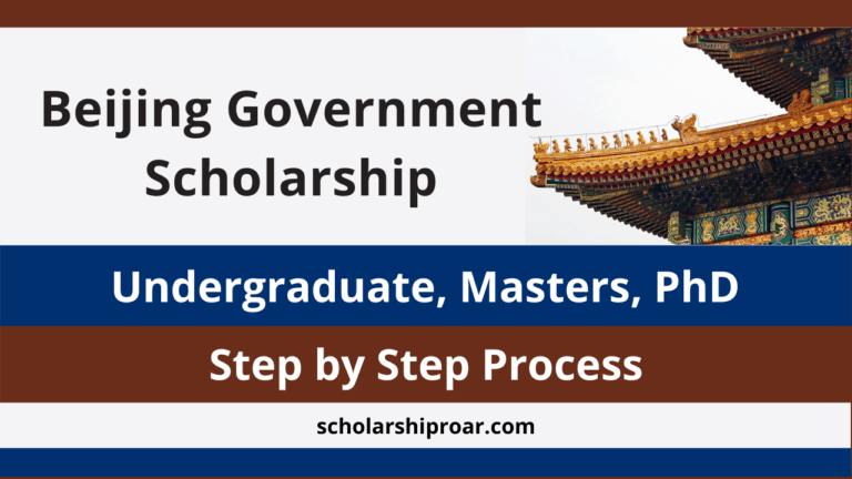 Beijing Government Scholarship 2024 (Fully Funded)