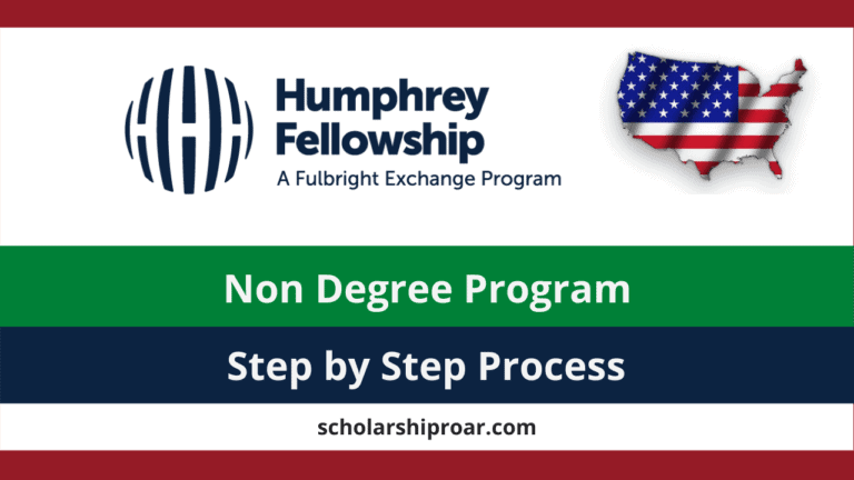 Hubert Humphrey Fellowships 2024 for International Students