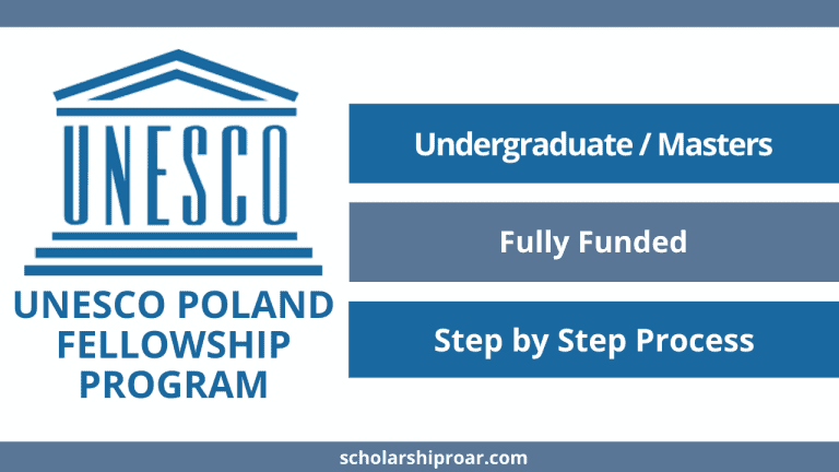 UNESCO Poland Fellowship Program 2024 (Fully Funded)