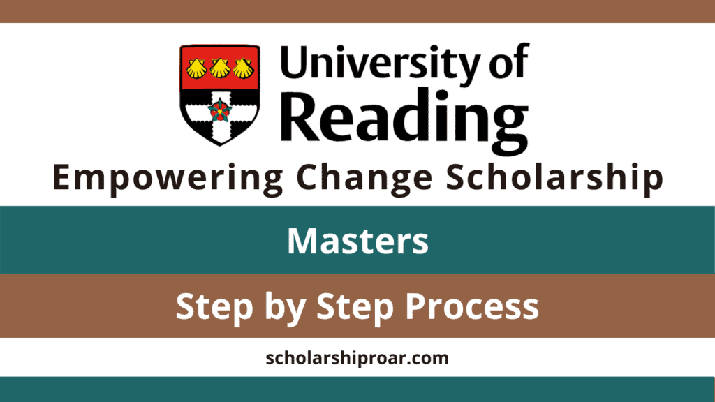 University of Reading Empowering Change Scholarship