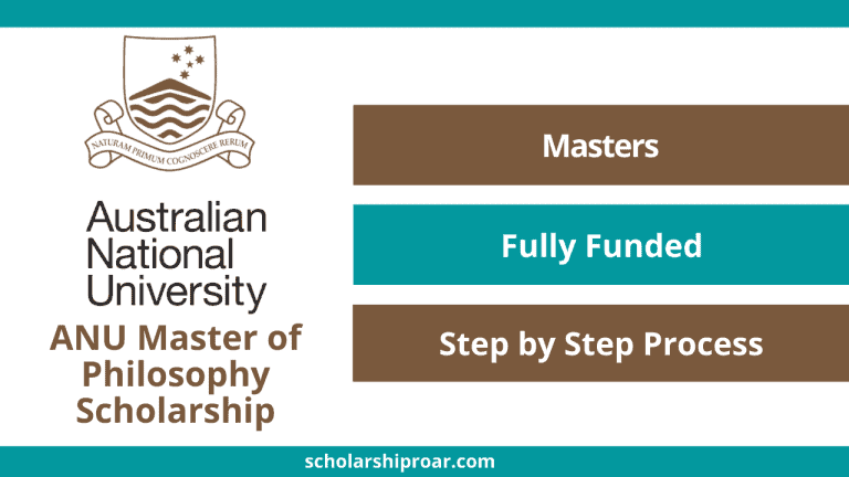 ANU Master of Philosophy Scholarship 2024 (Fully Funded)