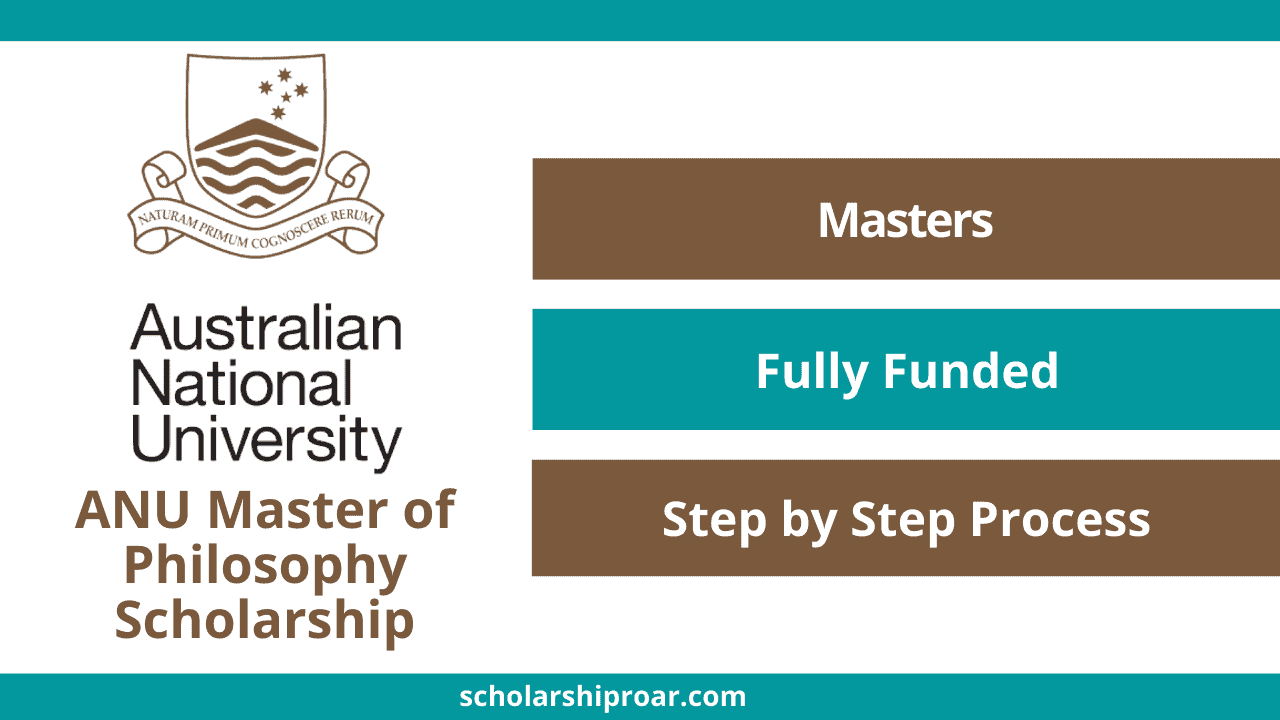 ANU Master of Philosophy Scholarship
