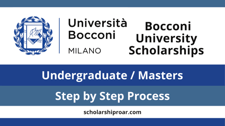 Bocconi University Scholarships 2023 (Application Process)