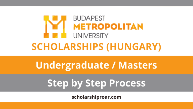 Budapest Metropolitan University Scholarships 2024