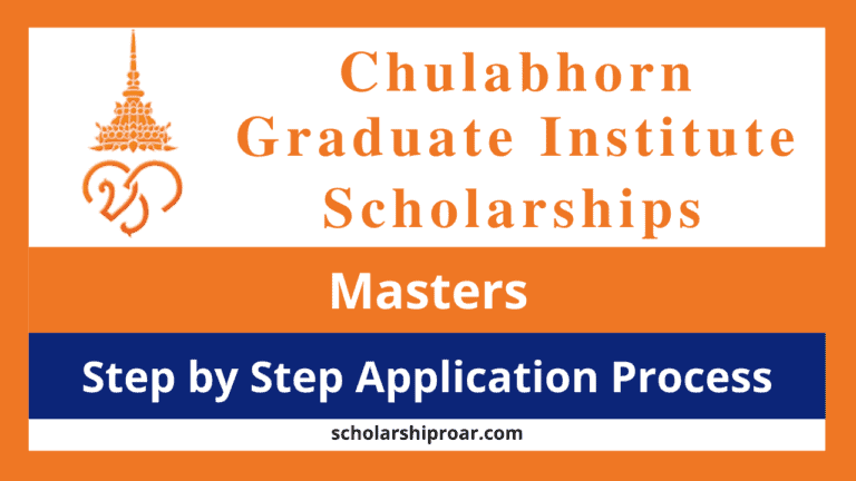 Chulabhorn Graduate Institute Scholarship 2024