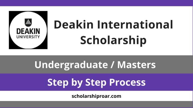 Deakin International Scholarship 2024 | Application Process