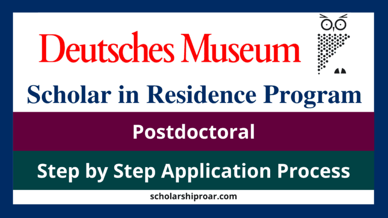 Deutsches Museum Scholar in Residence Program 2024 (Fully Funded)