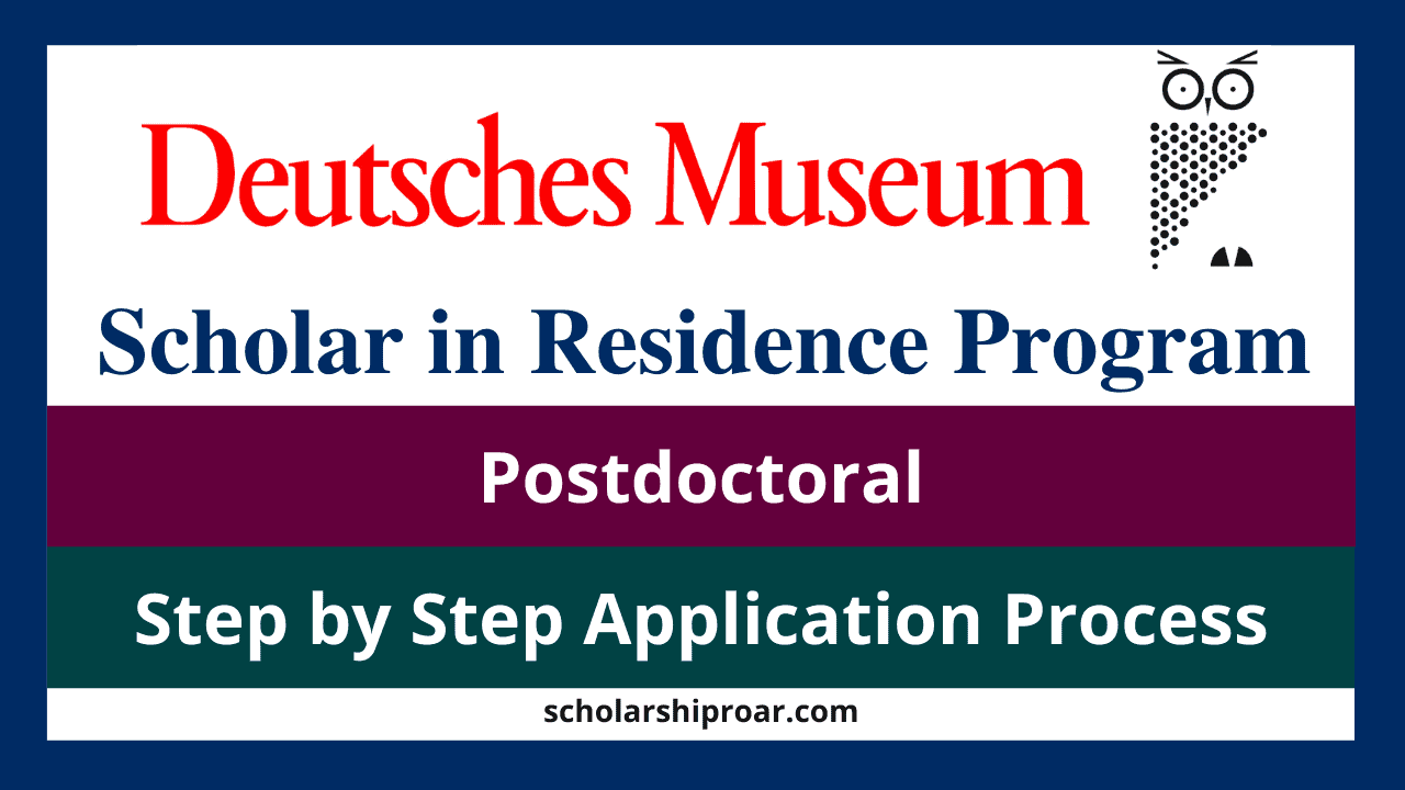 Deutsches Museum Scholar in Residence Program 2023 (Fully Funded)