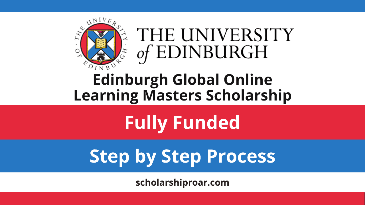 Edinburgh Global Online Learning Masters Scholarship