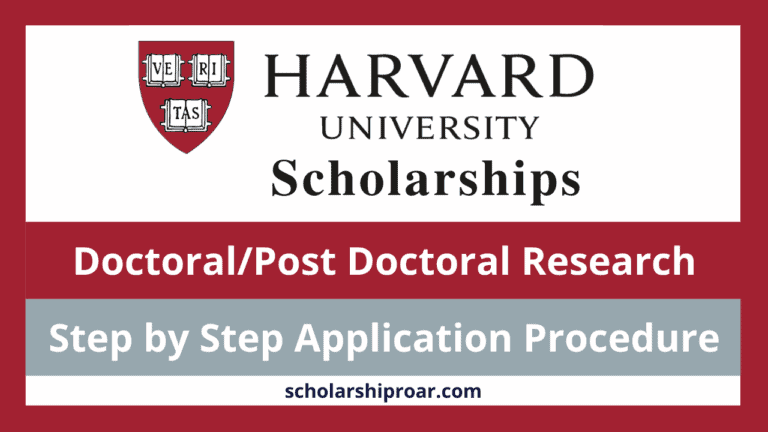 Harvard University Scholarships 2024 (Fully Funded)