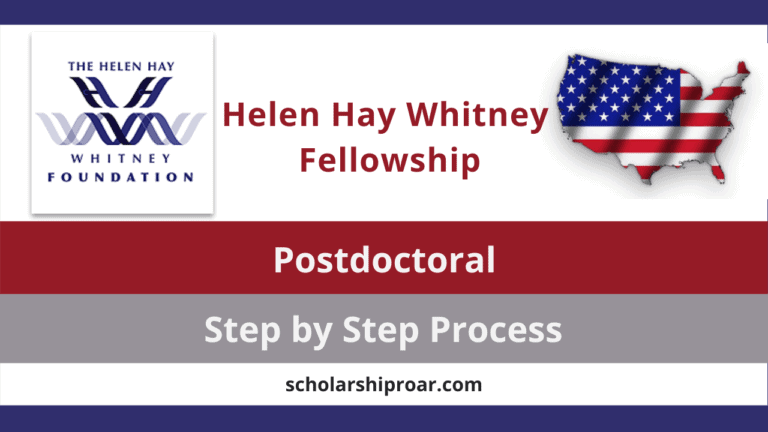 Helen Hay Whitney Fellowships for Postdoctoral Research 2025