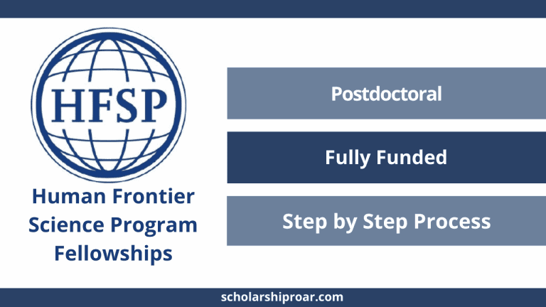 Human Frontier Science Program Postdoctoral Fellowships 2024