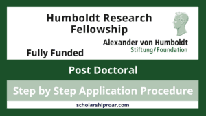 Humboldt Research Fellowship