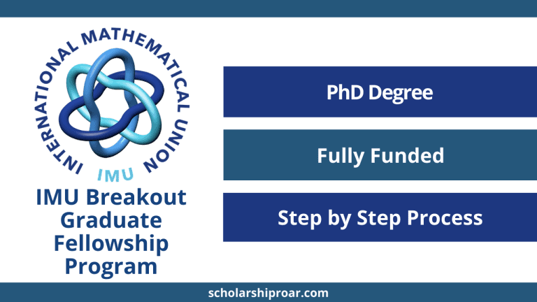 IMU Breakout Graduate Fellowship Program 2024