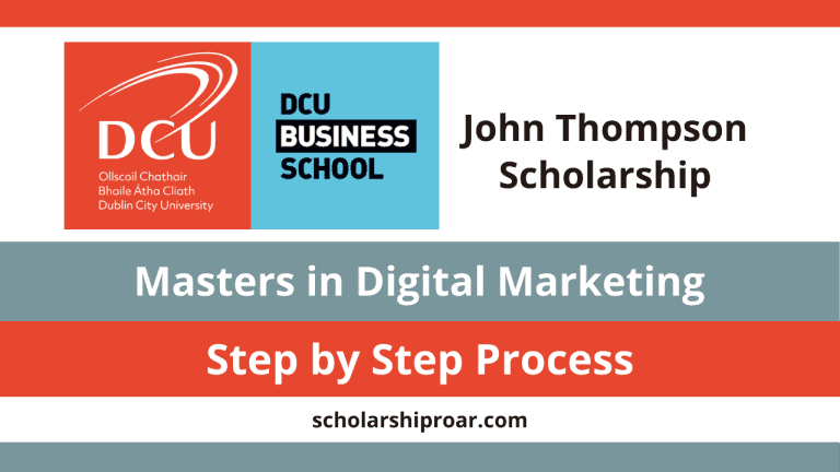 John Thompson Scholarship 2024 | Ireland