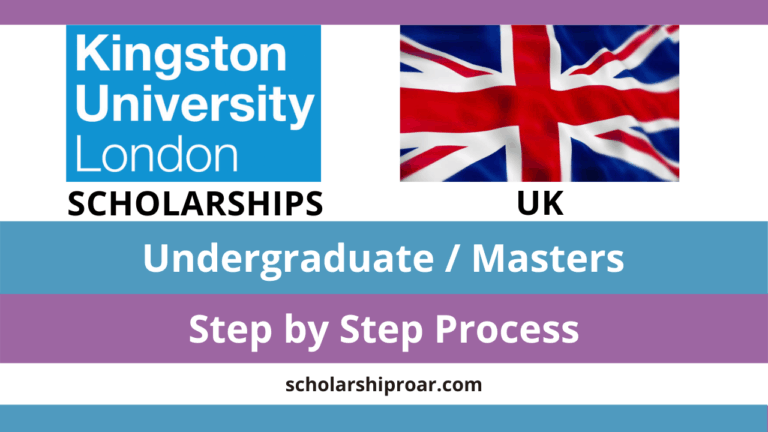 Kingston University Scholarships 2024 (Application Process)