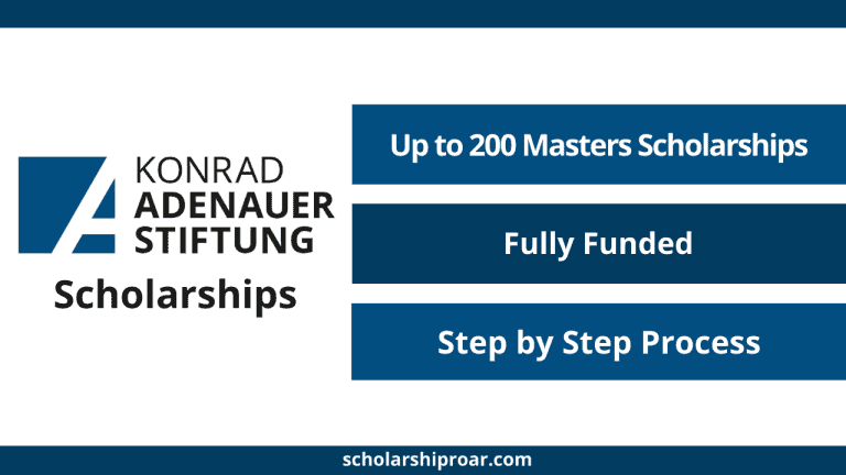 Konrad-Adenauer-Stiftung Scholarship 2024 (Fully Funded)