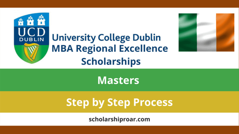 University College Dublin MBA Scholarships 2023
