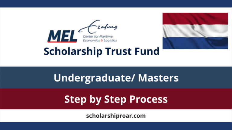 MEL Scholarship Trust Fund 2023 Netherlands
