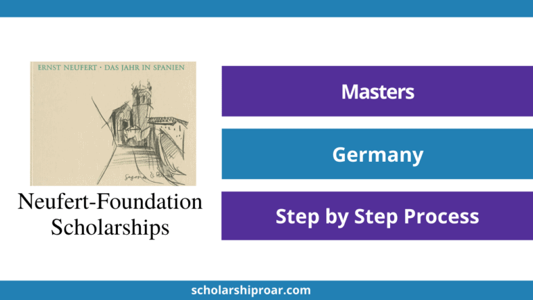 Neufert-Foundation Scholarships 2023 | Application Process