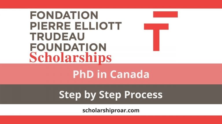 Pierre Elliott Trudeau Foundation Doctoral Scholarships 2024