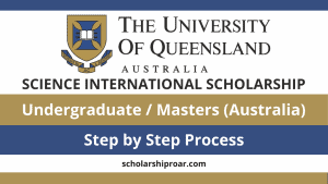 Queensland University Science International Scholarship