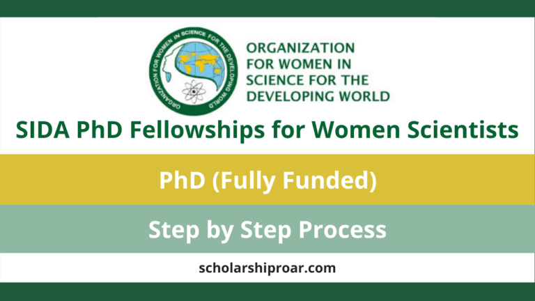 OSWD PhD Fellowships for Women Scientists 2023