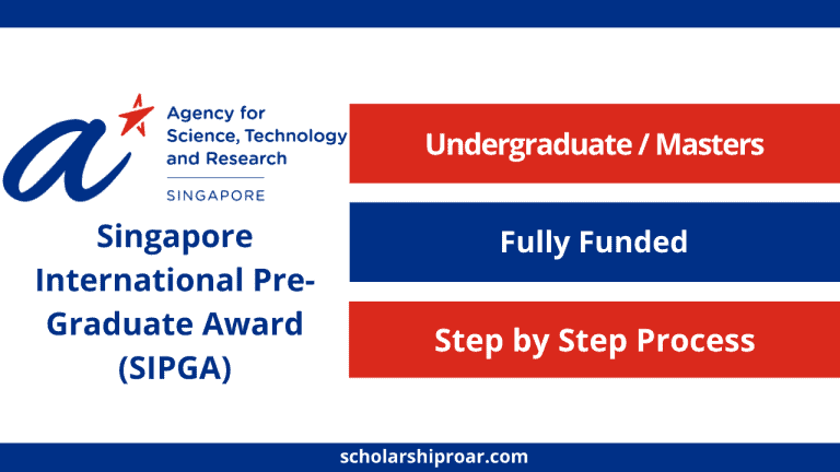 Singapore International Pre-Graduate Award (SIPGA) 2024