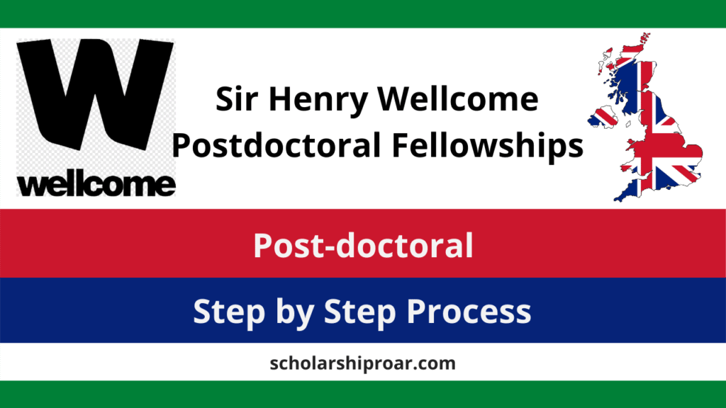 Sir Henry Wellcome Postdoctoral Fellowships