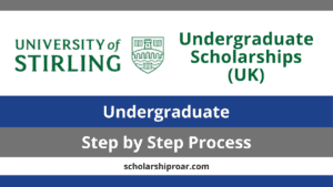 University of Stirling Undergraduate Scholarships