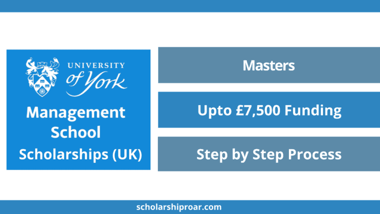University of York Management School Scholarships 2024