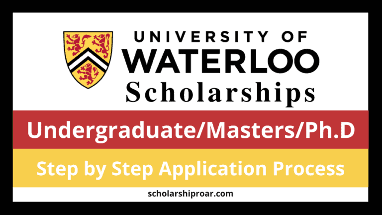University of Waterloo Scholarships 2024 (Fully Funded)