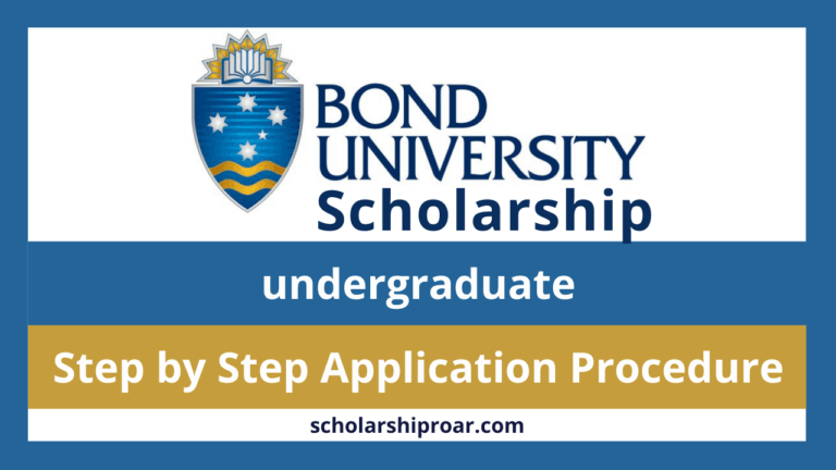 Bond University Scholarship 2024 | Application Process