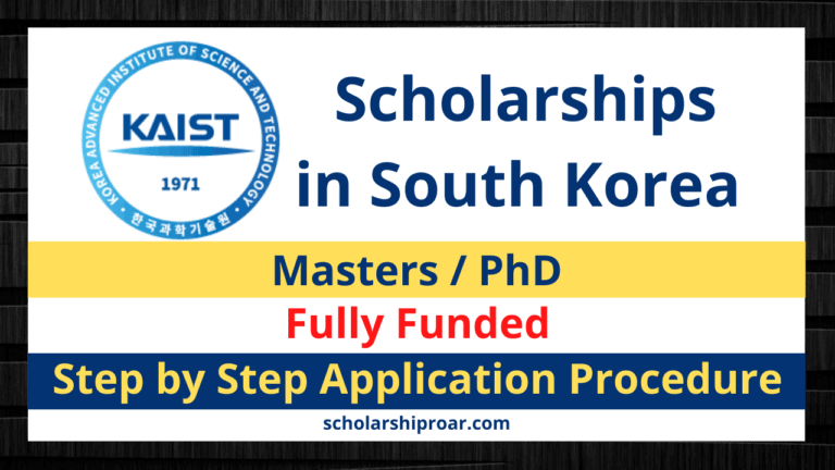 KAIST University Scholarship 2024 (Fully Funded)