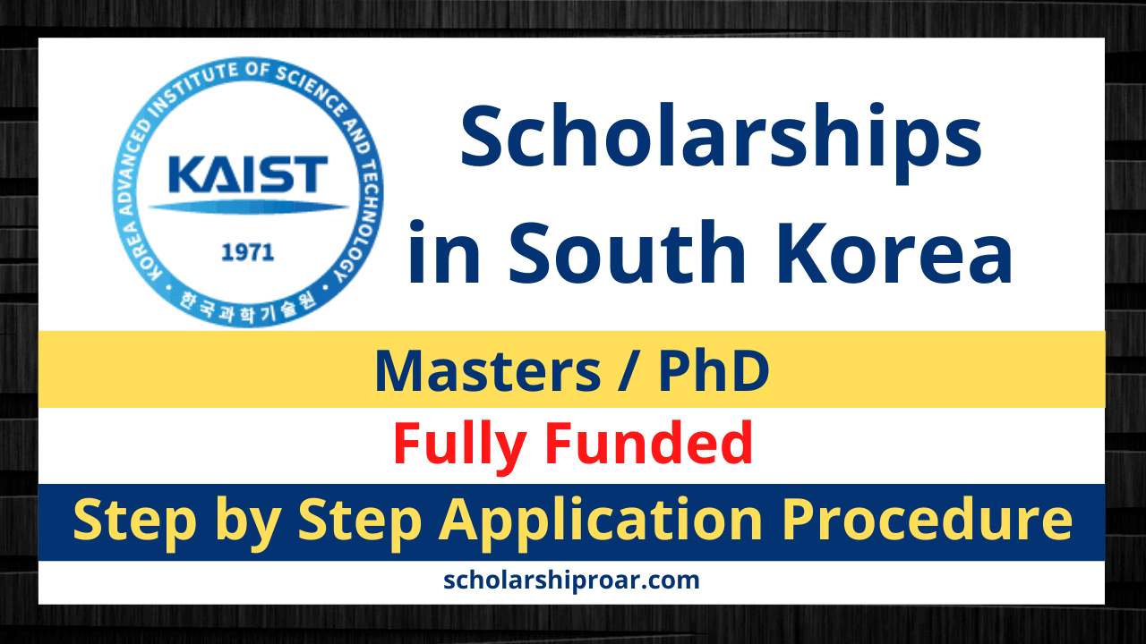 KAIST University Scholarship 2022 (Fully Funded)