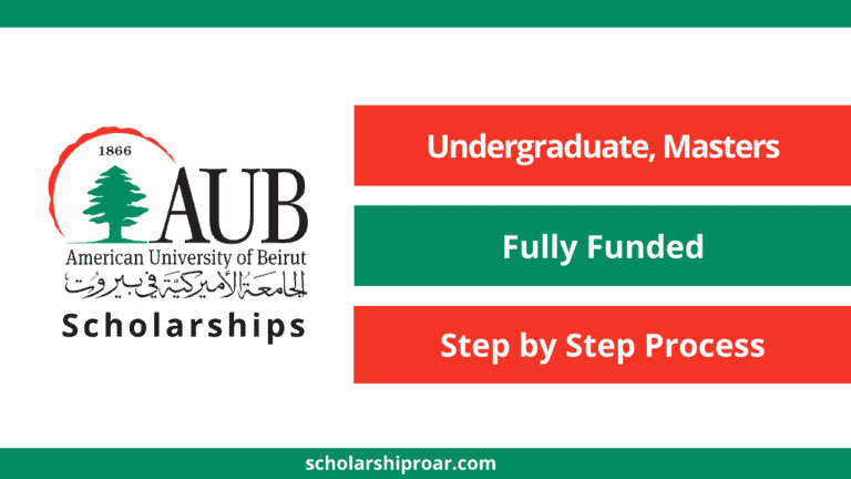 The American University of Beirut Scholarship 2024 (Fully Funded)