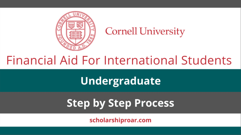 Cornell University Scholarship For International Students 2024