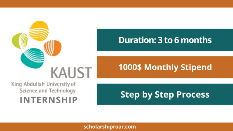 KAUST Internship 2024 | Fully Funded | Application Process