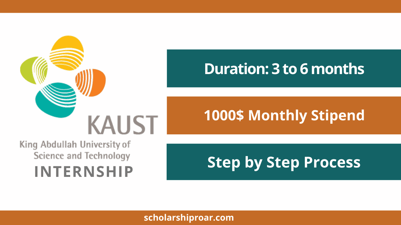 KAUST Internship 2023 | Fully Funded | Application Process