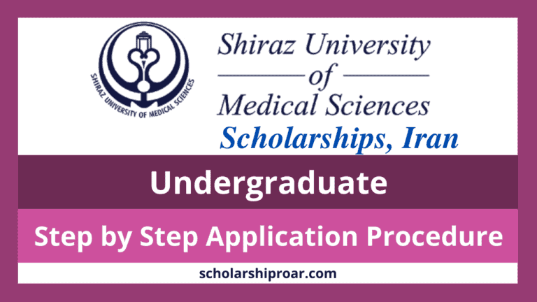 Shiraz University of Medical Sciences Scholarship 2024