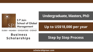 Business Scholarships at S P Jain School of Global Management